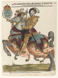 弗朗索瓦一世骑马肖像 作者 Hans Liefrinck (I) (可能)
