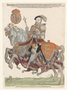 英国亨利八世肖像 作者 Hans Liefrinck (I) (可能)