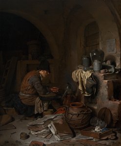 炼金术士》，1663年。