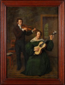 二重奏 作者 Cornelis Bernudes购买