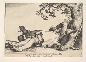 职业的乐趣。 作者 科尼利斯·布洛埃马特（Cornelis Bloemaert）
