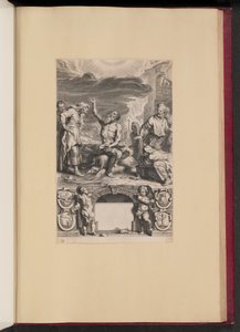 Balthasar Cordier, Iob Elvcidatvs的标题页 作者 亚伯拉罕·范·迪彭贝克之后的科内利斯·加勒二世