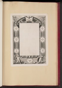 边境插图与两个普提 "Scientia, Fortitvdo, Pietas, Timor-DNI, Sapientia, Intellectvs, Consilivm"