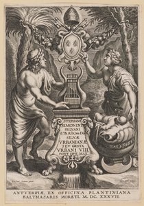 Stephanus Simonini，Silvae Urbaninae 的扉页