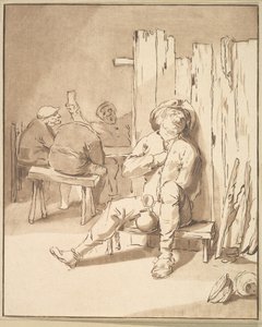醉酒的农夫在旅馆里，1775年。