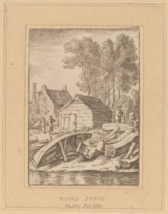 船厂，1761年，1765年出版。 作者 科内利斯·普洛斯·范·阿姆斯特尔
