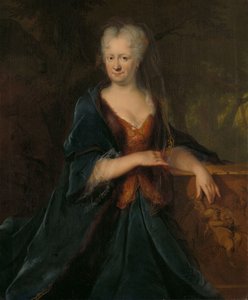 格利特-西克曼之妻路易丝-克里斯蒂娜-特里普肖像 作者 Cornelis Troost