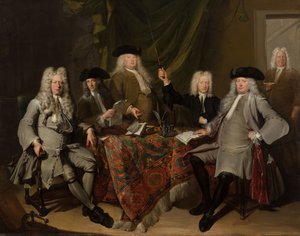 医学院检查员肖像
药学院检查员肖像 作者 Cornelis Troost