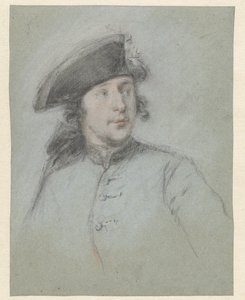 青年鲁道夫-巴赫维森肖像 作者 Cornelis Troost