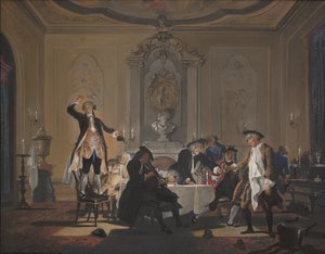 “有在小屋里谣言” 作者 Cornelis Troost