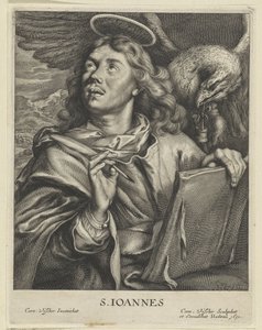 传道者约翰内斯
S.IOANNES（物品上的标题）
Vier evangelisten（系列名称）