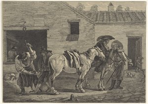 驯马师 作者 科内利斯·维舍尔 (II)