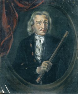琼-范霍恩（Joan van Hoorn，1653-1711 年）。总督（1704-09 年） 作者 Cornelis de Bruyn（复制后）