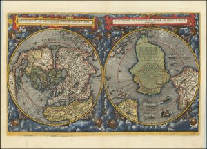 Hemispheriu ab Aequinoctiali Linea, ad Circulu Poli Arctici, 1593 年