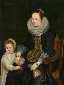 母亲和孩子 作者 Cornelis de Vos