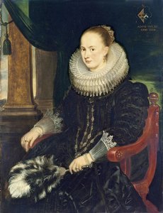 安东尼娅·卡尼斯的肖像 作者 Cornelis de Vos
