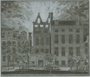 阿姆斯特丹剧院火灾，1772 年 作者 科内利斯·范·诺德