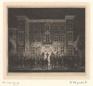 代尔夫特学院葬礼，1864 年 6 月 30 日