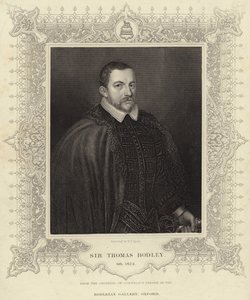 托马斯博德利爵士 作者 科尼利厄斯·詹森·范·科伦（Cornelius Janssen van Ceulen）