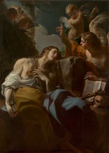 Mag悔者玛格达琳，约。 1750。 作者 科拉多·贾昆托（Corrado Giaquinto）