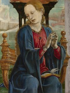 圣母报喜》，约1475年。