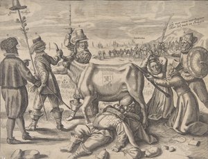 争夺弗拉芒米尔牛的斗争，1646年。