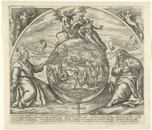 颠倒的世界
Vanitæs et Vanitates（物体上的标题） 作者 克里斯皮恩·范德帕塞 (I)