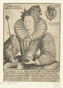 英国女王伊丽莎白一世的肖像，1592年