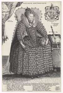 英国女王伊丽莎白一世的肖像，c.1603