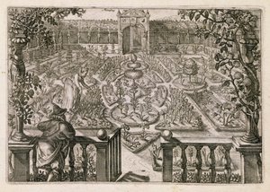 Spring Garden，来自&39;Hortus Floridus&39;，出版于1614-15（另见170862）