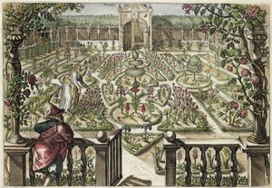 Spring Garden，来自&39;Hortus Floridus&39;，出版于1614-15（另见172301）