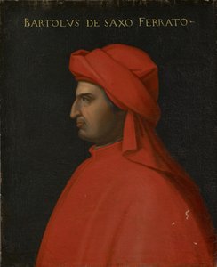来自Sassoferrato的Bartolo画像，c.1560