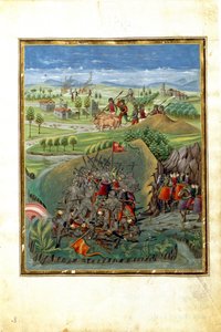 行星三月的影响：战争场景（缩影，约 1470 年）