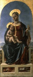 麦当娜和孩子 作者 Cristoforo da Lendinara Canozzi 或 Canozi