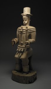 创始人英雄Owedjebo的祖先形象 作者 Culture Urhobo