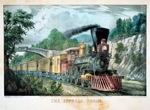 美国特快列车，1870年