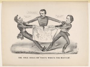 《真正的问题或根本问题》，1864年。