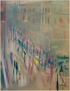 冬季的Knesebeckstraße 作者 库特·赫尔曼