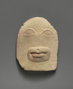 Limestone votive relief of eyes and a mouth (limestone) 作者 塞浦路斯学校