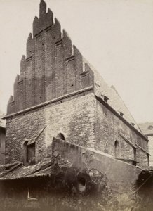 旧新犹太教堂，1875年 作者 捷克摄影师捷克摄影师