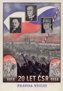 1918年至1938年庆祝捷克斯洛伐克独立 作者 捷克学派