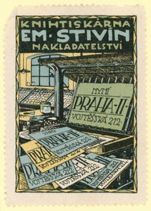 Em Stivin印刷和出版办公室，布拉格 作者 捷克学派