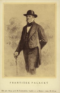 Frantisek Palacky（1798-1876），捷克历史学家和政治家 作者 捷克学派