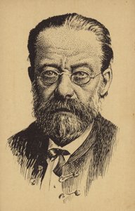 Bedrich Smetana的肖像 作者 捷克学派