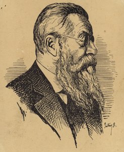 Otakar Sevcik的肖像 作者 捷克学派