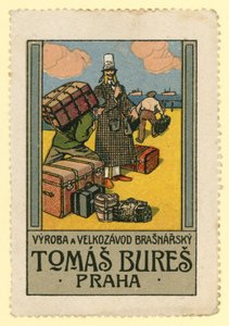 Tomas Bures旅行箱，布拉格 作者 捷克学派