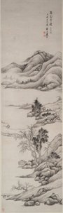 遥远的溪流和山脉 作者 戴曦