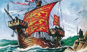 13 世纪英国帆船