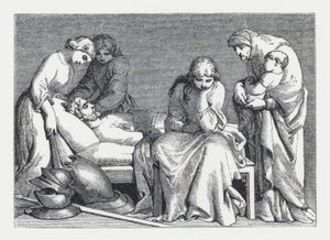 丁尼生的诗《公主》插图（版画） 作者 丹尼尔（后）麦克莱斯