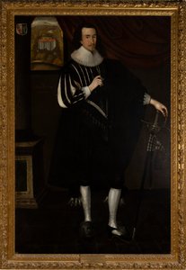 帕勒姆（1602-1649 年）的爱德华-比索普爵士（Sir Edward Bisshopp Kt, 2nd Bt.帕勒姆（1602-1649 年） 作者 丹尼尔（圆圈）Mytens